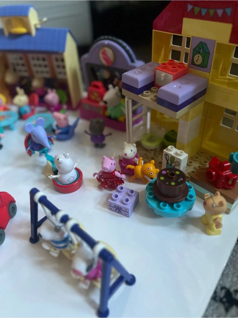 Peppa Pig Playset Figures & Accessories - Pink, Blue, Red, Purple
